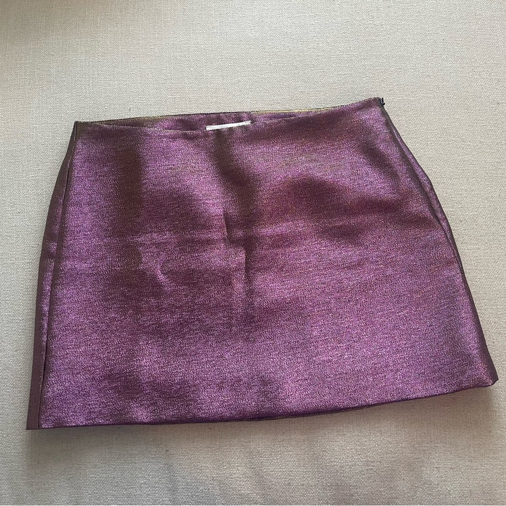 Corey Lynn Calter Shine Mini Skirt - Picture 5 of 9